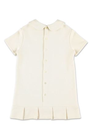 abito in cotone bianco GUCCI KIDS | 787372XJGPC9692